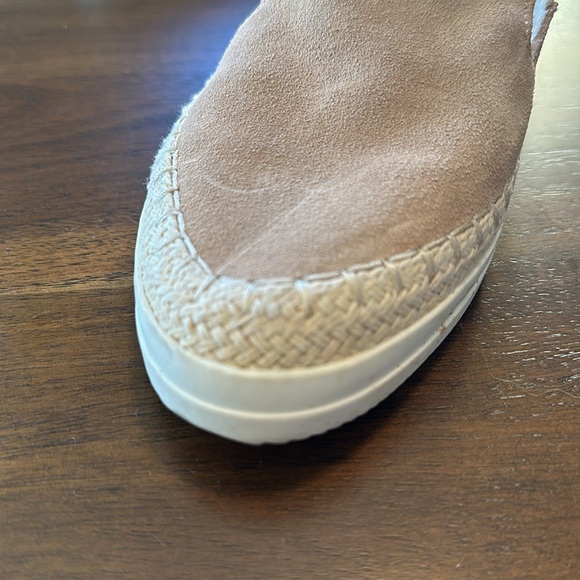 Dolce Vita suede slip on loafer with woven details. - Picture 5 of 5